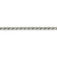 thumbnail image 2 of 925 Sterling Silver 3mm Diamond-cut Rope Chain; 42 inch; Lobster Clasp; for Adults and Teens; for Women and Men, 2 of 4