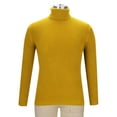 thumbnail image 5 of fatyb Turtleneck Sweater for Men Casual Knit Warm Pullover Long Sleeve Fall Winter Mens Thermal Sweaters, 5 of 6