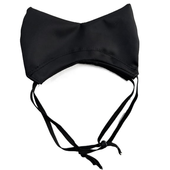 Waterproof Pet Bathing Cap for Dogs & Cats, Adjustable Shower Headgear for Ear/Protection, Grooming Supplies to Keep Water Out During Baths for a Stress-Free Wash Black