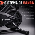 thumbnail image 4 of Bicicleta Fija Estatica Spinning Centurfit 6kg 120kg Acero Soporte Color Negro, 4 of 7