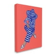 thumbnail image 3 of Stupell Industries Pop Style Stripes Pattern Upscale Trendy Fashion Girl Graphic Art Gallery Wrapped Canvas Print Wall Art, Design by Amelia Noyes, 3 of 7