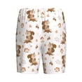thumbnail image 4 of Picia Fall Squirrel Pajama Shorts for Men, Men's Pajama Bottoms, Sleepwear,Short Pajama Pants-XX-Large, 4 of 9