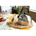 Mainstays 1.8Liter Whistle Tea Kettle, Stainless Steel
