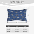 thumbnail image 4 of Fuzoiu Raccoon blue point Print Fuzzy Pillowcases, Super Soft Pillow Case Cover with Zipper for Bedroom, Sofa, Couch,Cozy Pillow Shams for All Seasons-16"x24", 4 of 6