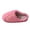 Hot Pink, variant on Womens Mens Home Slippers Memory Foam Plush Lining Warm Soft Cozy Indoor Outdoor House Shoes