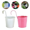 thumbnail image 5 of FELTECHELECTR Floral Buckets Storage Container Balcony Decoration 2Pcs, 5 of 5