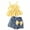0-Yellow&102, variant on Tiijoy Toddler Girls Outfits Checkered Ruffle Camisole Bow Jean Shorts Set, Sizes 3-4
