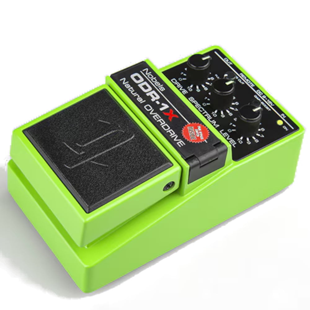 Nobels Overdrive Guitar Effect Pedal ODR-1X BC Green New Bass Cut Switch
