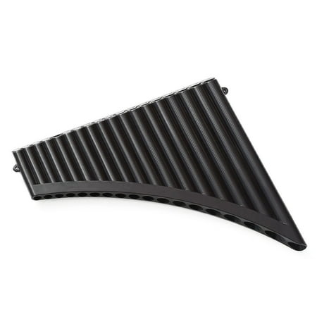 18 Pipe Pan Flute C Key ABS Resin Panpipes Traditional Wind Instrument for Beginners Adults Kids