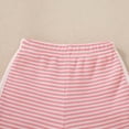 thumbnail image 2 of Kaprioy Baby Boy Easter Outfits Toddler Boys Summer Clothes Short Sleeve Easter Rabbit Truck Embroidery T-Shirt Striped Solid Shorts 2Pcs Set, 2 of 6