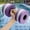 Purple, variant on DELESYS 1PC Water Aerobics Dumbbells EVA Aquatic Barbell Fitness Aqua Pool Exercise
