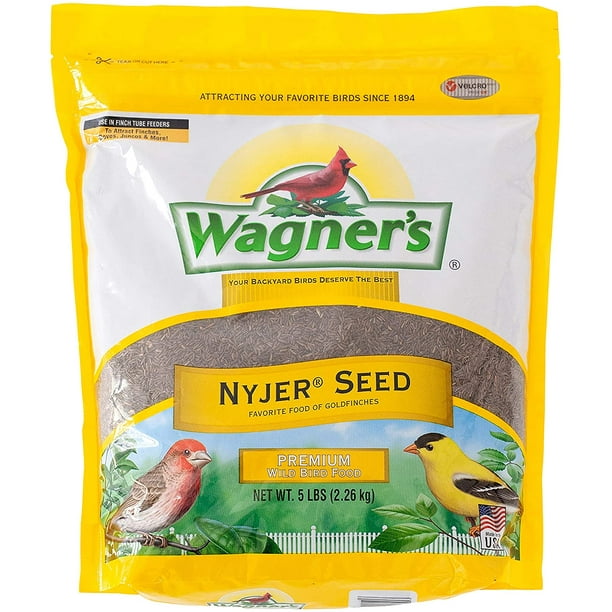 Wagner's 62051 Nyjer Seed Wild Bird Food, 5Pound Bag
