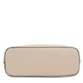thumbnail image 4 of FashionPuzzle Faux Leather Solid Small Dome Crossbody bag with Chain Strap (Nude), 4 of 8