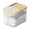 A, variant on Rice Dispenser 20-25 Lbs with Moisture Absorbing Clay, Rice Storage Container, Cereal Containers Storage Airtight for Kitchen Pantry Organization Household, BPA-Free