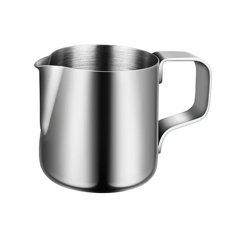 

150ml Stainless Steel Milk Frothing Jug Latte Pourer Cappuccino Coffee Jug (Silver)