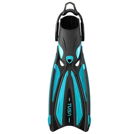 Tusa Solla Fin with Bungee Small Ocean Green
