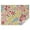 Pioneer Flower, variant on Pioneer Flower Rectangle Tablecloth 60"x84",Waterproof Polyester Rectangle Table Cloth, Wipeable Spillproof Polyester Tablecloth for Dining, Camping, Indoor and Outdoor