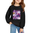 thumbnail image 1 of Moonsky Sudadera de cuello redondo Pop De-on - Sudadera de manga larga con estampado del cantante HUNTR/X - Sudadera de cuello redondo y manga larga para hombre y mujer Negro 100, 1 of 4