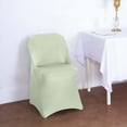 thumbnail image 5 of Efavormart Sage Green Spandex Stretch Fitted Folding Chair Cover - 160 GSM, 5 of 8
