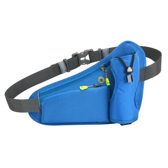 LHWEN Sports Hydration Belt Bag with Water Bottle Holder Running Waist Pack for Men and Women Lightweight Running Belt with Zippered Pockets and Earphone Jack Ideal for Cycling Hiking Walking
