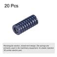 thumbnail image 3 of Troquel Resorte, 20uds 16mm OD 35mm Largo Espiral Estampado Liviana Carga Compresión Troquel Resortes para 3D Impresora Eléctrica Pieza, Azul, 3 of 5