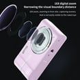 thumbnail image 5 of Meitianfacai 16X 44MP CMOS Digital Camera with Charging Cable, Pink, 5 of 8