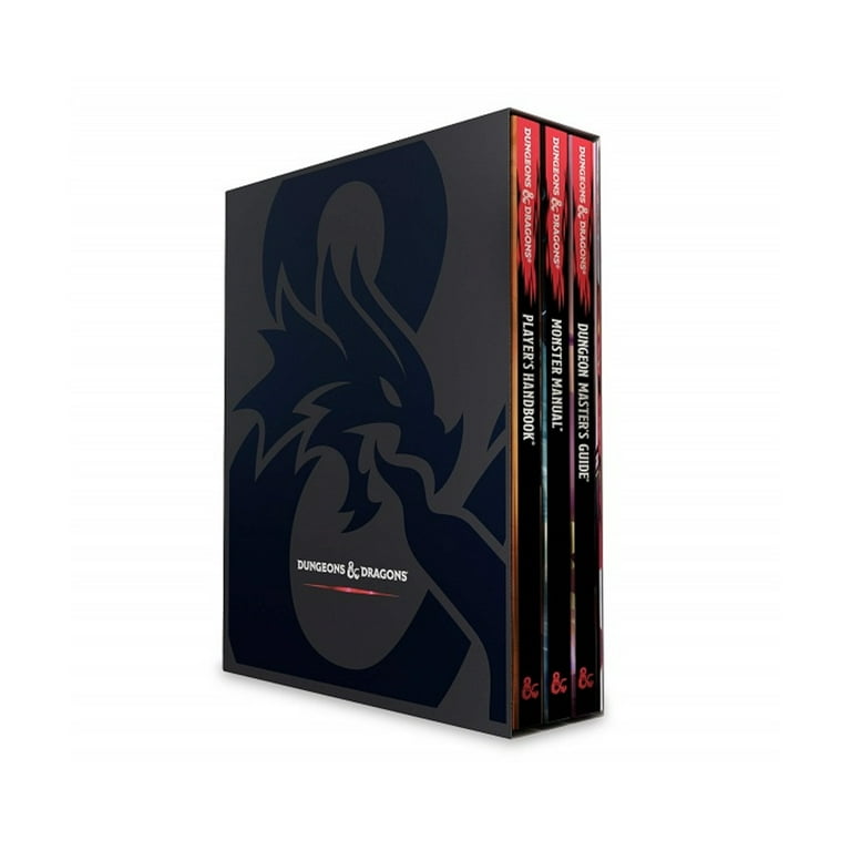 D&D Core Rulebooks Gift Set, Foil Covers Edition, Player