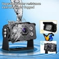 thumbnail image 6 of eRapta Backup Camera System Kit 7" Monitor for Car RV Truck Trailer Tractor 5th Wheel Split Screen 1080P Back up Reversing Parking System Night Vision Rear and Side Wired Camera Y0202, 6 of 8