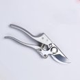 thumbnail image 1 of New export garden pruning shears labor-saving fruit tree fruit picking pruning shears sk5 large opening flower thick branch shears (Silver), 1 of 6
