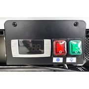 71 Black Refrigerated Sandwich & Deli Display Case, 34 Cu.Ft. Commercial Display, Refrigerator, NSF Certified