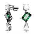 thumbnail image 2 of Pendientes Swarovski Mesmera Drop Green/Clear Stones Rodio, 2 of 6