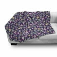 thumbnail image 3 of Star Soft Flannel Fleece Blanket, Multicolored Stars in Different Shapes Space Universe Themed Image Abstract Background, Cozy Plush for Indoor and Outdoor Use, 50" x 60", Multicolor, by Ambesonne, 3 of 6