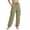 *Army Green, variant on VBVC Women's Drawstring Parachute Cargo Pants , Lightweight Adjustable Hem Trousers For Women,Ladies' High Waisted Jogger Pants with Pockets,Army Green,M-5XL