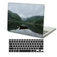 thumbnail image 1 of KSK KAISHEK Hard Shell Only Compatible MacBook Air 13.6 Inch m2 with Retina Display Touch ID Type C + Black Keyboard Cover Model: A2681 m2 (Colorful B 0143), 1 of 5
