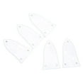 thumbnail image 1 of Guitar Truss Rod Cover Plate Set, 3 Trous Guitare Truss Rod Cover Léger Blanc Installation Sans Effort Plastique Robuste pour DIY, 1 of 8