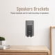 thumbnail image 4 of Soportes de Montaje en Pared de Acero Negro de Repuesto para OmniJewel Lifestyle 650 y Surround Speakers 700, 4 of 5