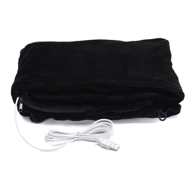 Manta de calefacción eléctrica para el hogar y el coche, chal de calefacción móvil para el cuello y el hombro, USB, cálido para el cuidado de la salud, Invierno