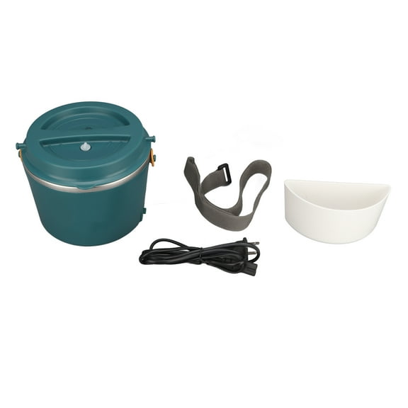1.2L Electric Food Warmer, Stainless Steel Lunch Box For Car  Office, 110V US Plug