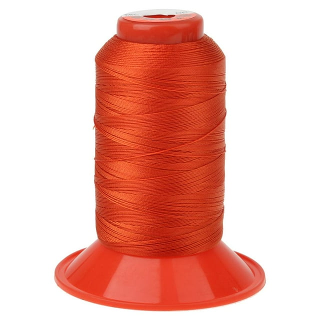 simhoa 500 Meters Nylon Upholstery Sewing Thread Cords for Outdoor Tent Luggage Bag Orange