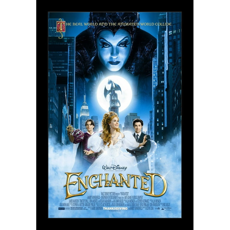 ENCHANTED 11x17 Framed Movie Poster