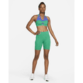 thumbnail image 6 of Nike One Women's Mid-Rise 7" Biker Shorts, Neptune Green, S, 6 of 6