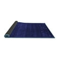 thumbnail image 2 of Ahgly Company Indoor Square Abstract Blue Contemporary Area Rugs, 5' Square, 2 of 4