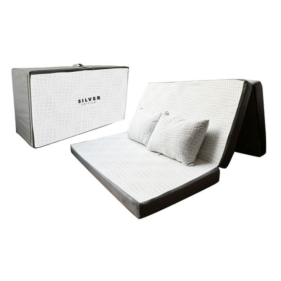 PACK COLCHON SILVER (TRIPLE) + 2 almohadas silver matrimonial