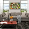 thumbnail image 2 of Backlund "Fractal Cells" Canvas Print, 2 of 5