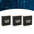 thumbnail image 1 of Camera Battery, Rechargeable Action Camera Battery 3pcs Safe High Capacity  for Sports Camera, 1 of 7