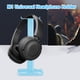 thumbnail image 5 of Soporte para auriculares M1, soporte para auriculares, soporte para exhibición de escritorio, azul cielo, azul, 5 of 6