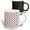 Multicolor, variant on 3drose, Cute Red, Black, and White Polka Dots, 11oz Magic Transforming Mug