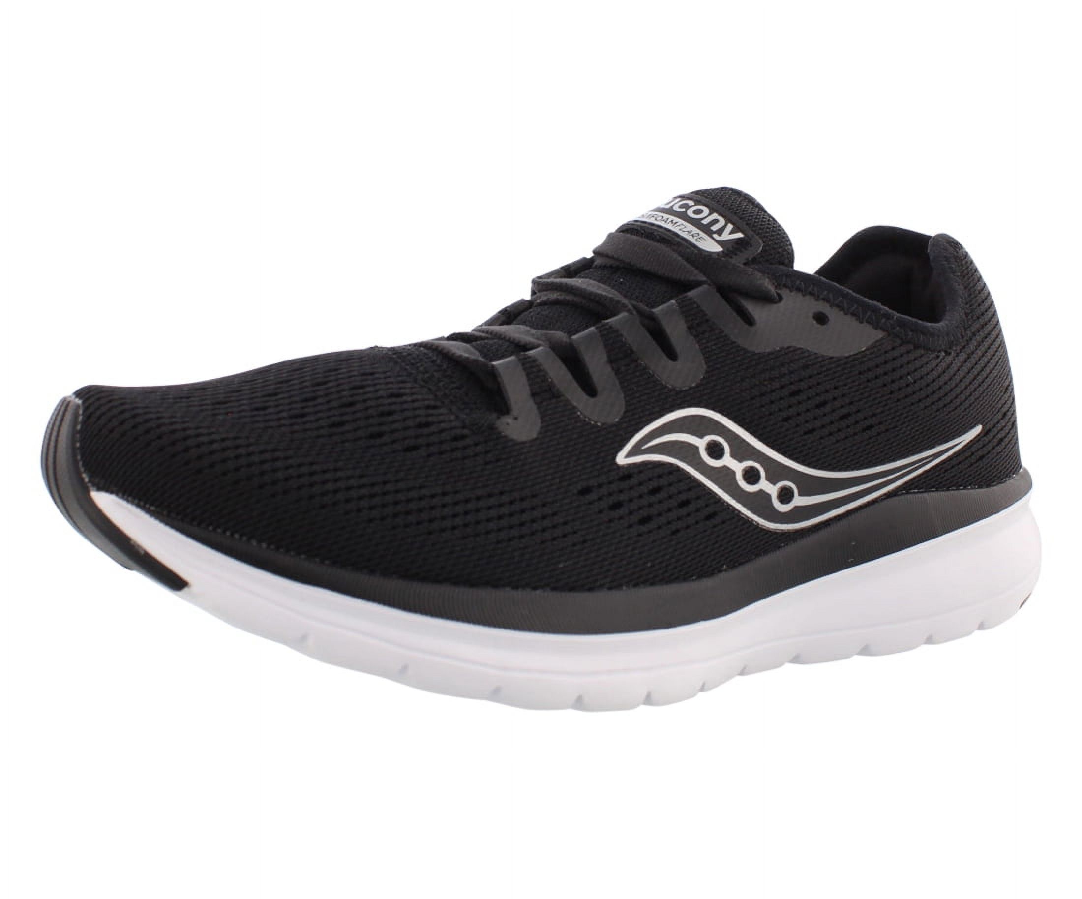 Womens 7 Saucony Kinvara 12 Triple Black Running Shoes S10619-14 Saucony Kinvara 12 Womens Shoes Size 7, Color: Triple Black  main image 3