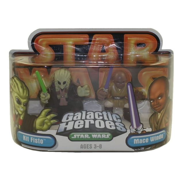 Star Wars Galactic Heroes Kit Fisto and Mace Windu