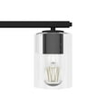 thumbnail image 4 of Hunter - Kerrison 4-light Natural Black Iron, Medium Size Vanity Light, Dimmable, for Bedrooms, Dining, Living Rooms - 48031, 4 of 7